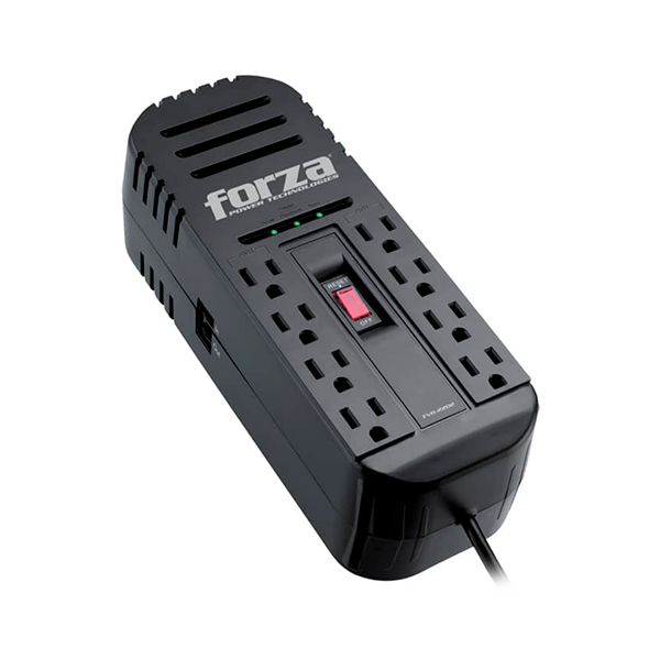 FVR-2201 8 Salidas Forza Regulador de voltaje Forza FVR-2201