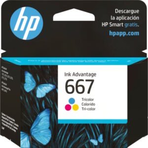 HP_667_3YM78AL HP - 667 - Cartucho de tinta