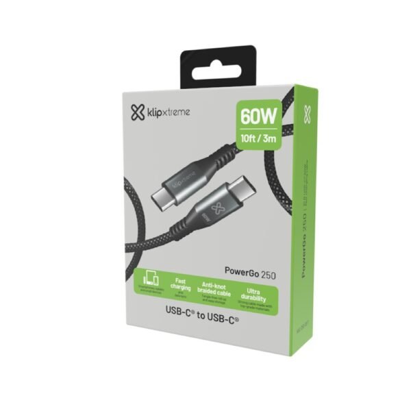 Cable Tipo C a C 60W KAC-250-10FT