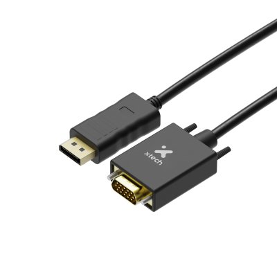 XTC-377_LAND Adaptador DisplayPort macho a VGA macho