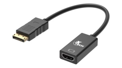 XTC-378 Adaptador display port macho a HDMI hembra