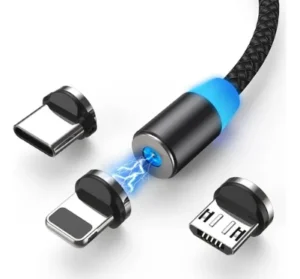Cable magnetico 3 en 1