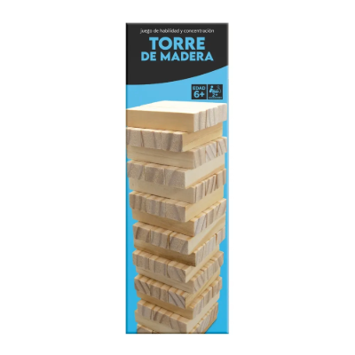 Juego Torre de madera