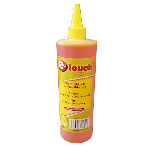 TINTA MEDIO LITRO UNIVERSAL CANON HP 170261 TINTA UNIVERSAL YELLOW 500 ML