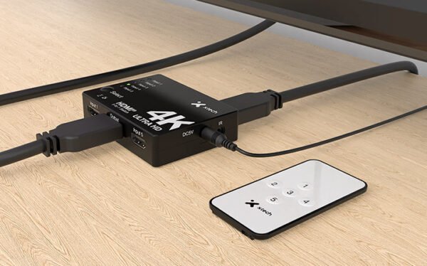XHA-430_3 Switch HDMI® de 5 puertos