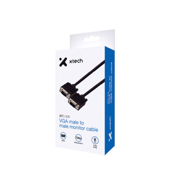 Cable VGA macho a VGA macho