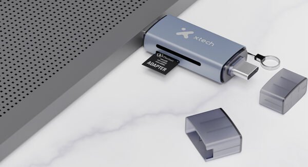 Lector de tarjetas OTG 2 en 1 USB-C®/USB 3.0