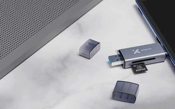 Lector de tarjetas OTG 2 en 1 USB-C®/USB 3.0