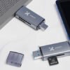 Lector de tarjetas OTG 2 en 1 USB-C®/USB 3.0