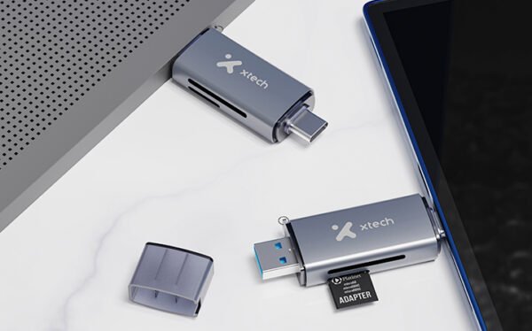 Lector de tarjetas OTG 2 en 1 USB-C®/USB 3.0
