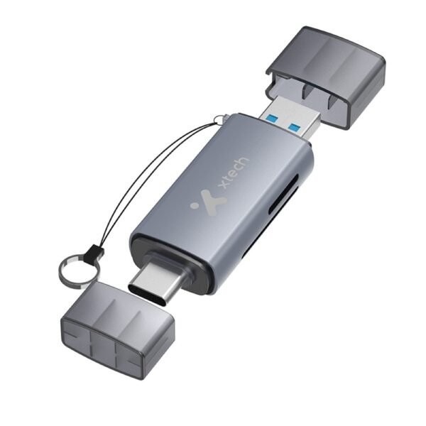 Lector de tarjetas OTG 2 en 1 USB-C®/USB 3.0