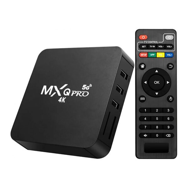 Tv box android MXQ pro 4K 5G